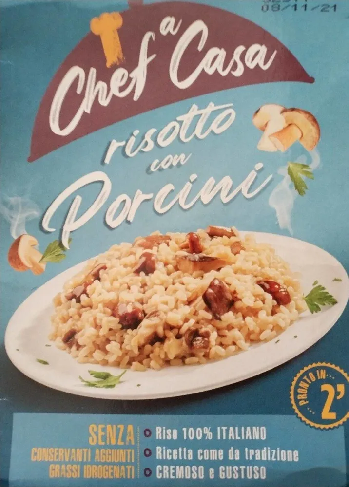 Risotto con porcini