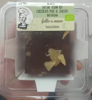 Tortino vegan bio cioccolato pere e zenzero