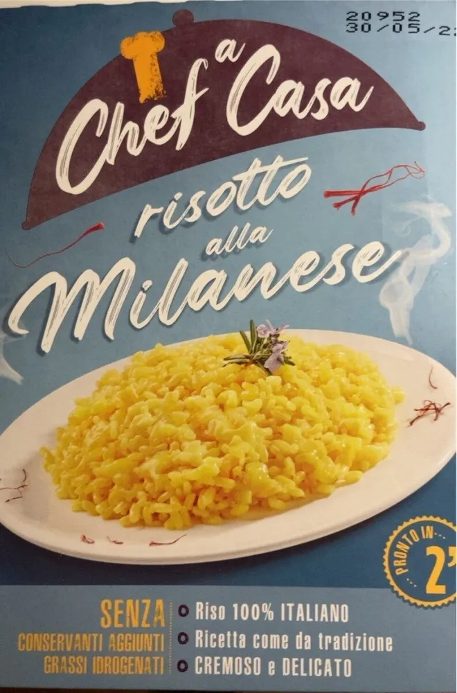 Risotto alla milanese