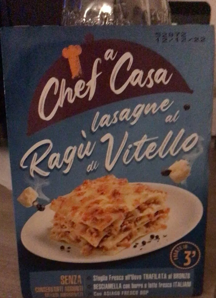 Lasagne al ragù di vitello
