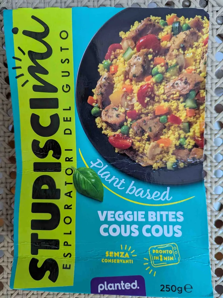 Veggie bites cous cous