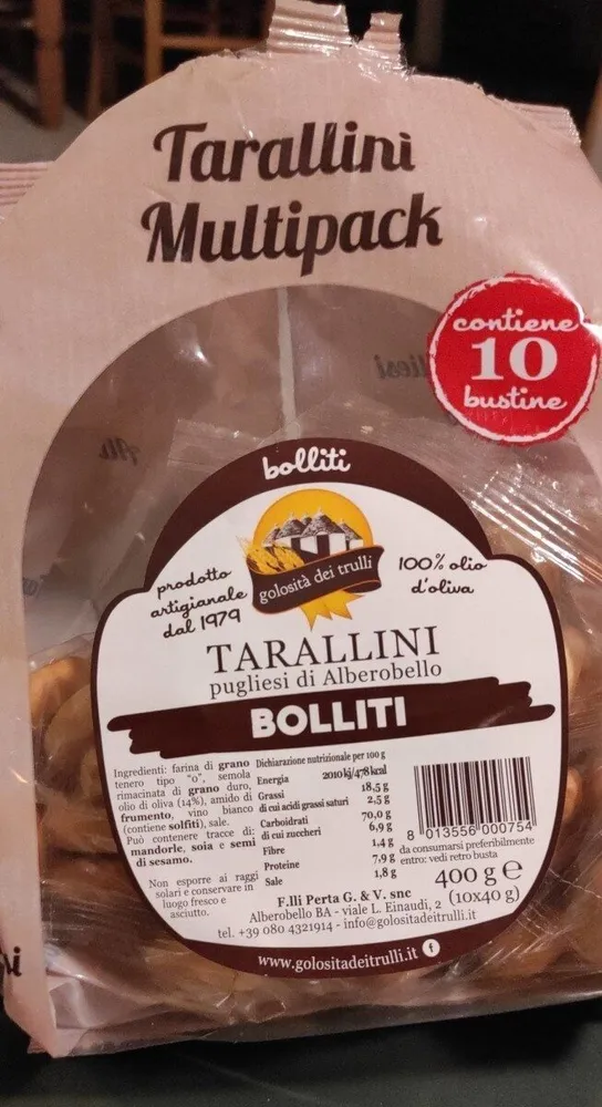 Tarallini bolliti