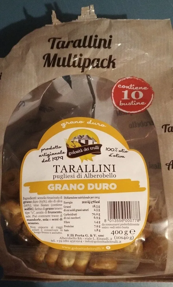 TARALLINI pugliesi di Alberobello
