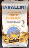 Tarallini materie prime 100% pugliesi di Alberobello