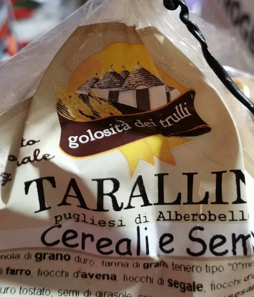 Tarallini Cereali e Semi