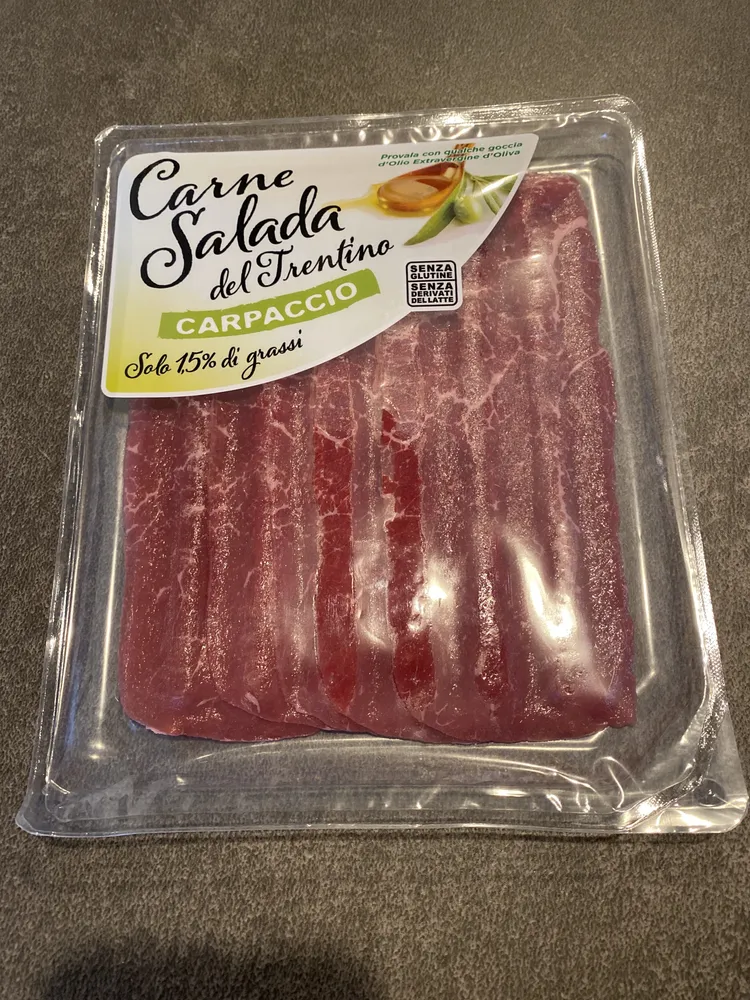 Carne salada del trentino