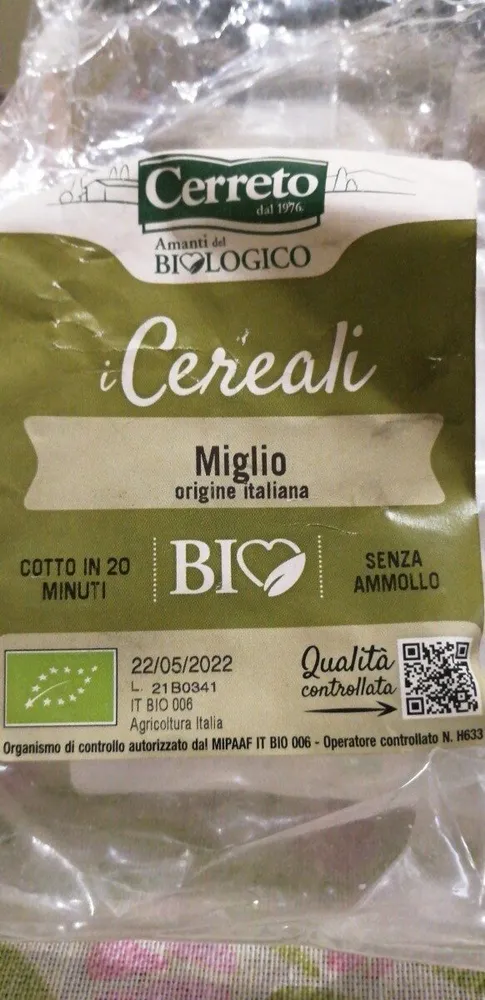 Cereali miglio