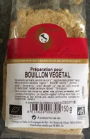 Preparation pour bouillon végétal