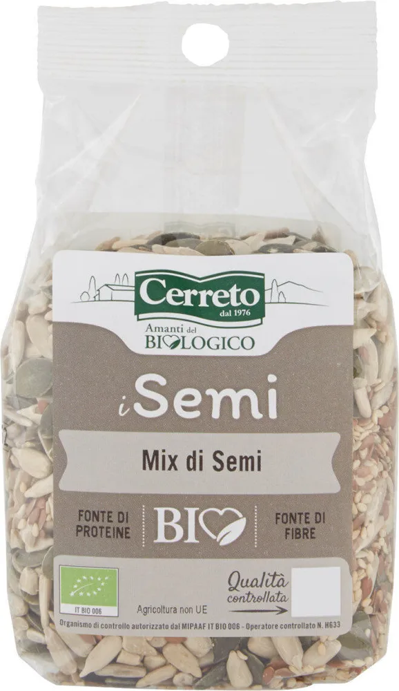 I semi mix di semi bio