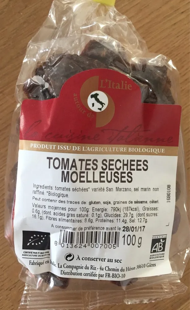 Tomates Sechees moelleuses