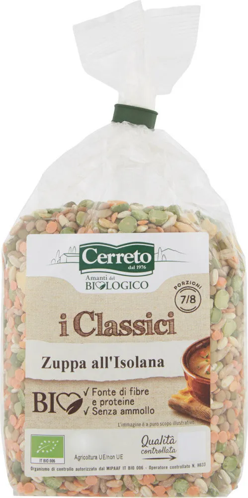 I classici zuppa all'isolana bio