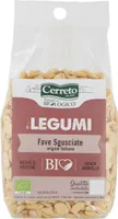 I legumi fave sgusciate bio