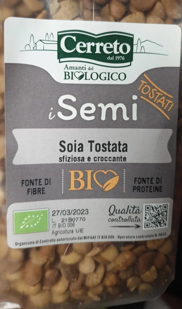Soia tostata