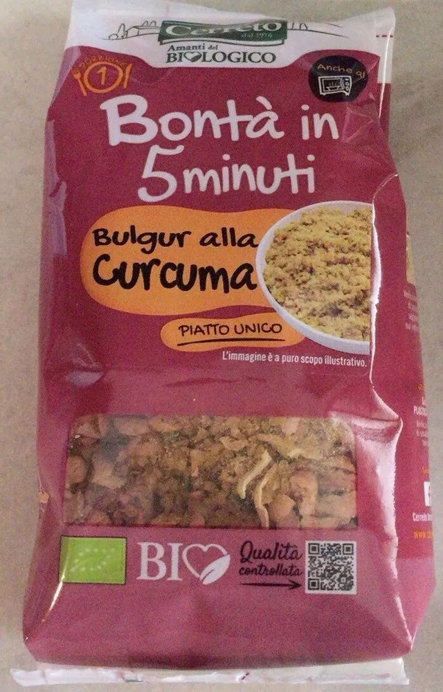 Bulgur di grano duro alla curcuma