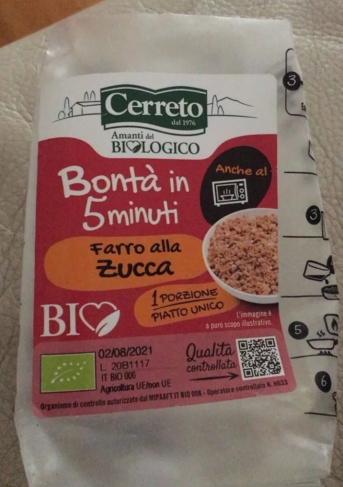 Farro alla zucca