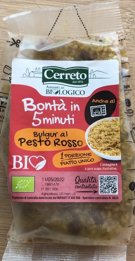 BULGUR AL PESTO ROSSO