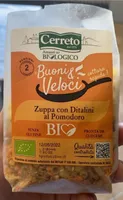 Zuppa con ditalini al pomodoro