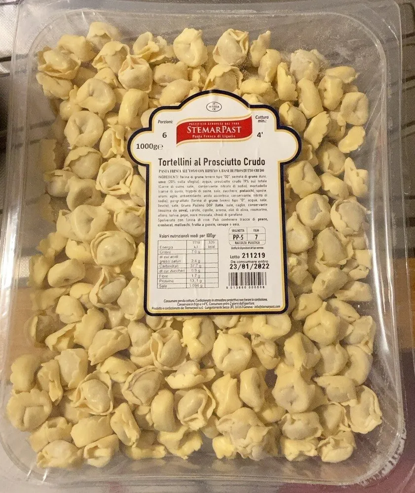 Tortellini al prodciutto crudo
