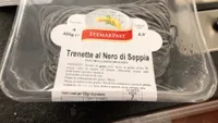 Trenette al nero di seppia