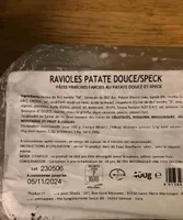 Ravioles patates douces