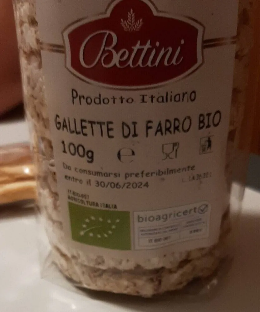 Gallette farro bio