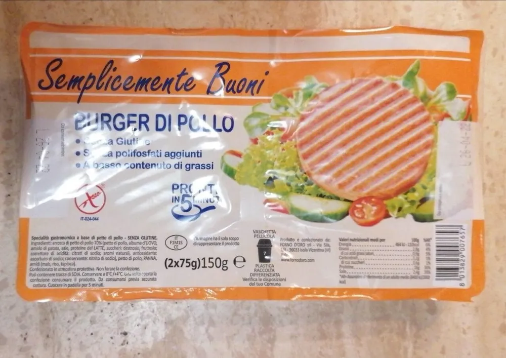 burger di pollo