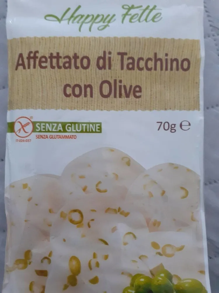 Affettato di tacchino con olive