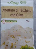 Affettato di tacchino con olive