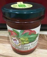 Sauce Tomate Courgettes et Olives