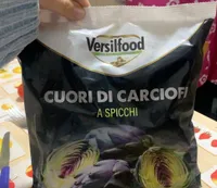cuori di carciofi a spicchi
