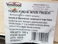 Funghi porcini interi freschi