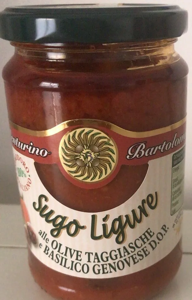 Sugo ligure alle olive taggiasche e basilico genovese d.o.p.