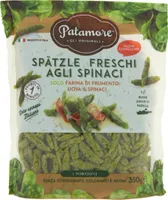 Spätzle freschi agli spinaci
