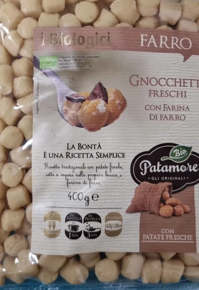 Gnocchetti freschi Farina farro