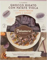 Gnocco rigato di patate viola