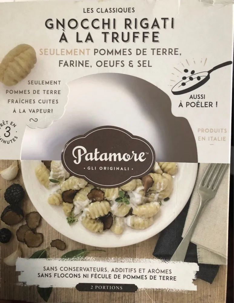 Gnocchis a la truffe