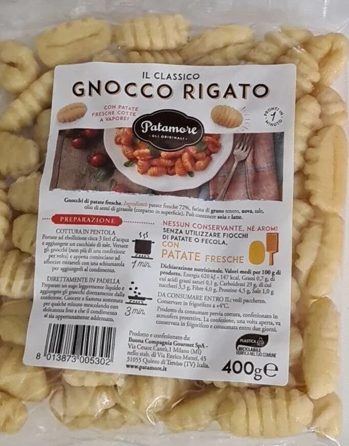 Gnocco rigato