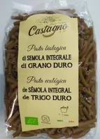 Pasta de sémola integral de trigo duro