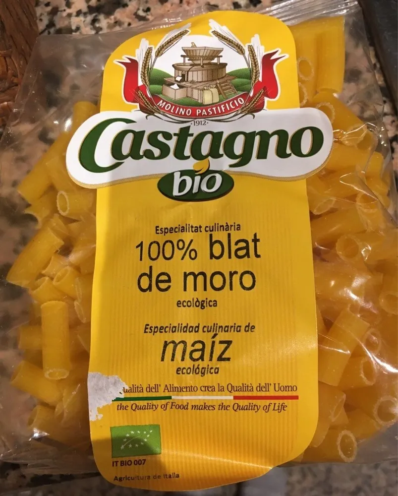 Macarrones de maiz