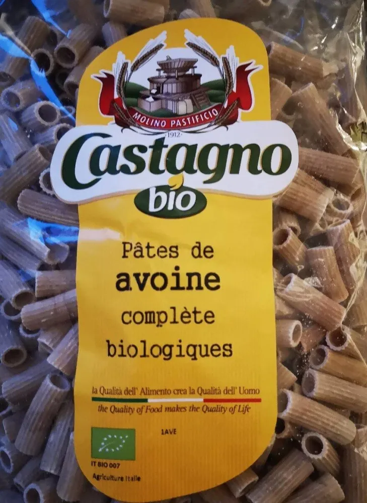 Pâtes de avoine biologiques