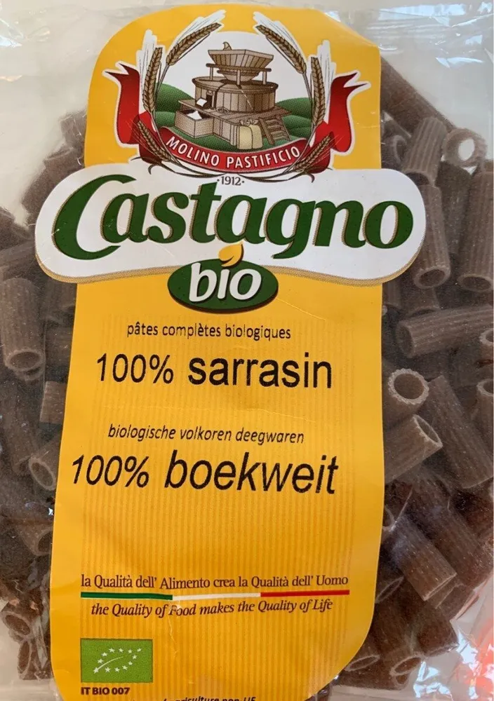 Pâtes complètes 100 % sarrasin
