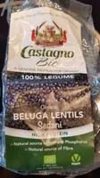 Pâtes aux lentilles beluga