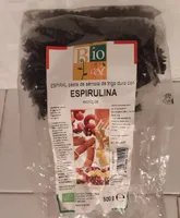 Espiral pasta de sémola de trigo duro con espirulina