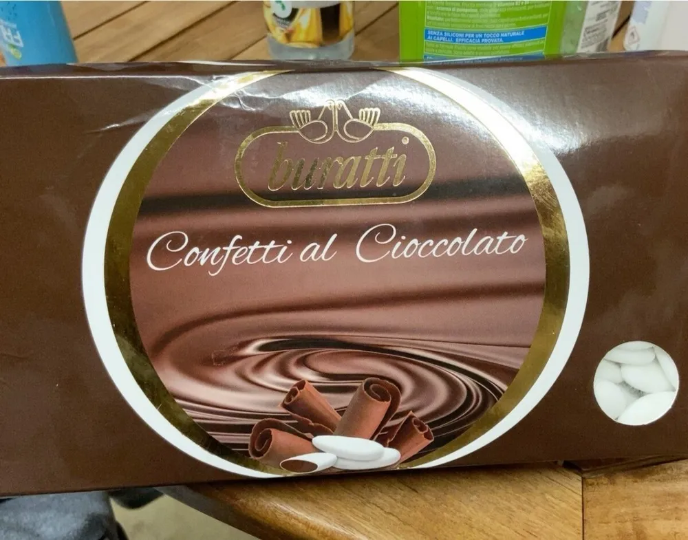 Confetti Buratti Bianco Cioccolato KG