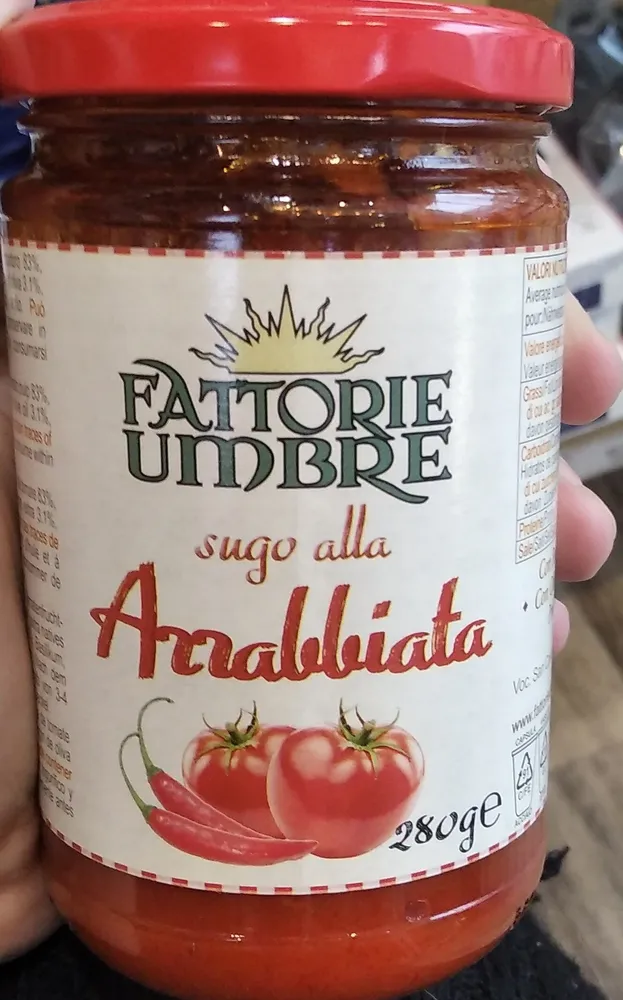 Sugo Arrabbiata Fattore Umbre