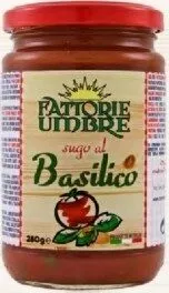 FATTORIE UMBRE SAUCE AL BASILICO 280G
