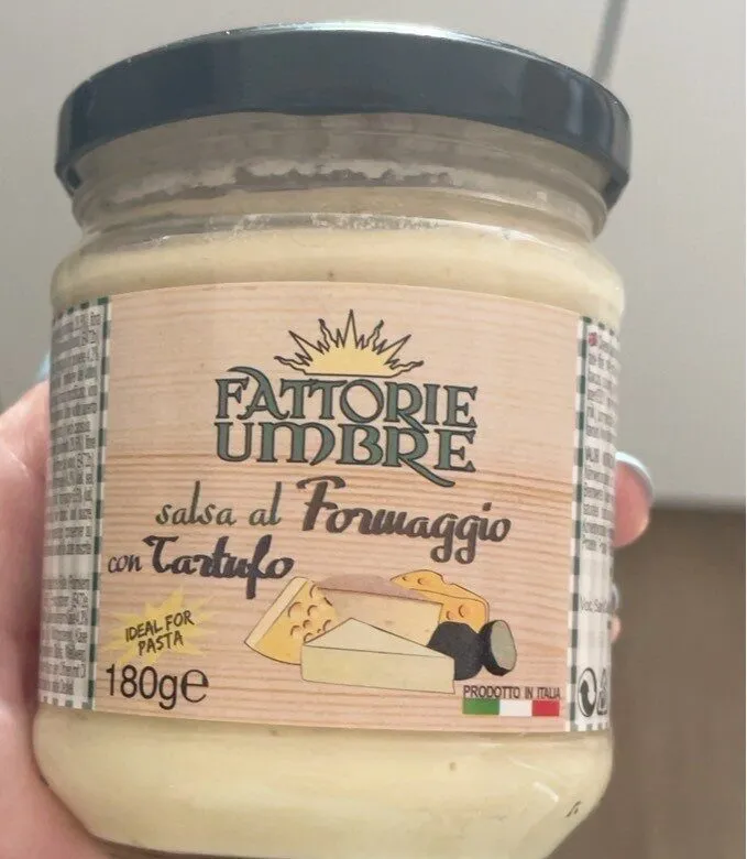 Salsa al formaggio con tartufo