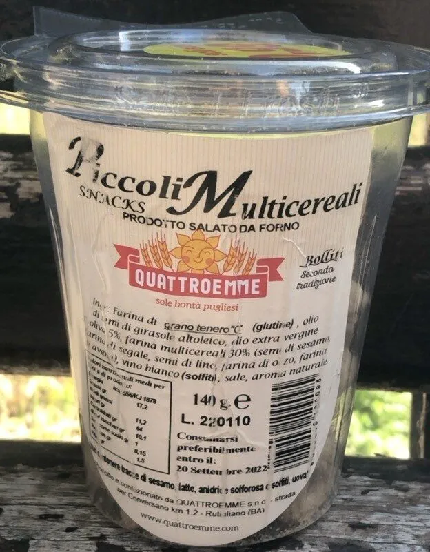Tarallini multicereali