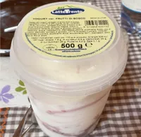 Gelato yogurt variegato frutti di bosco