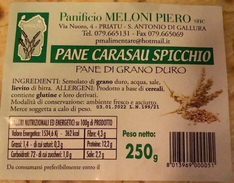 Pane Carasau